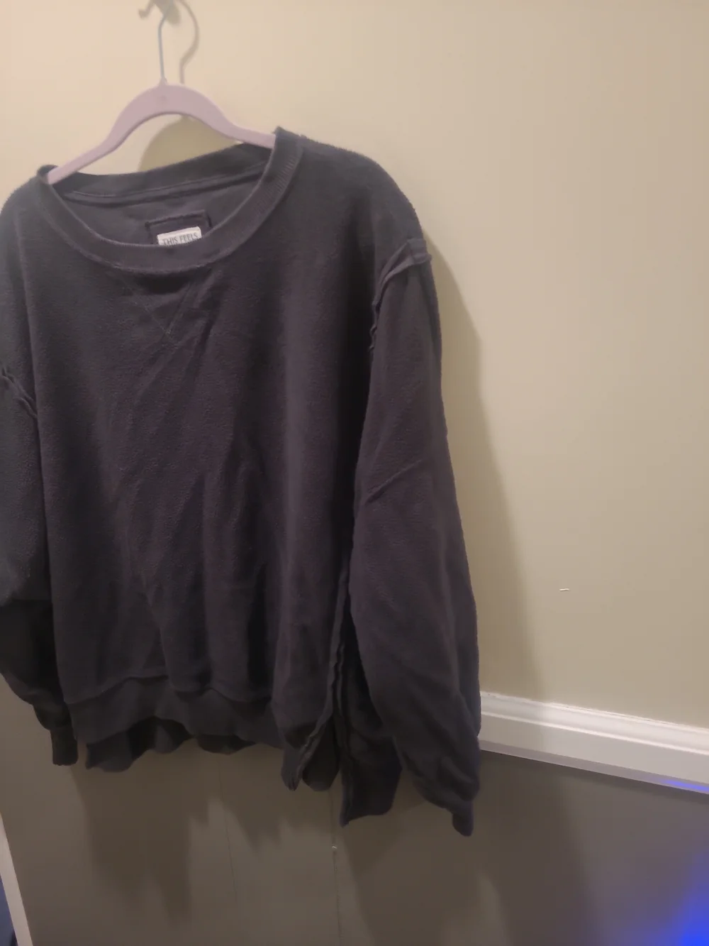 American Eagle Seriously Huggable Oversized Small Sweater Black
